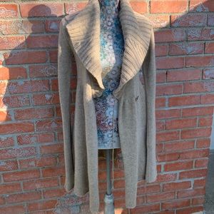 VInce long sweater, alpaca/wool/cashmere blend